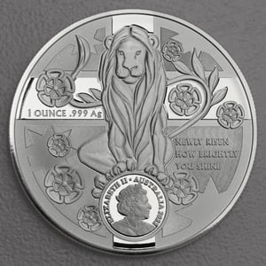 Silbermünze 1oz "Australia’s Coat of Arms" 2022 New South Wales (Australien) - Miniaturansicht 2