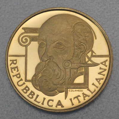 Goldmünze 20 Euro "Andrea Palladio" 2008 (Italien) - Miniaturansicht 1