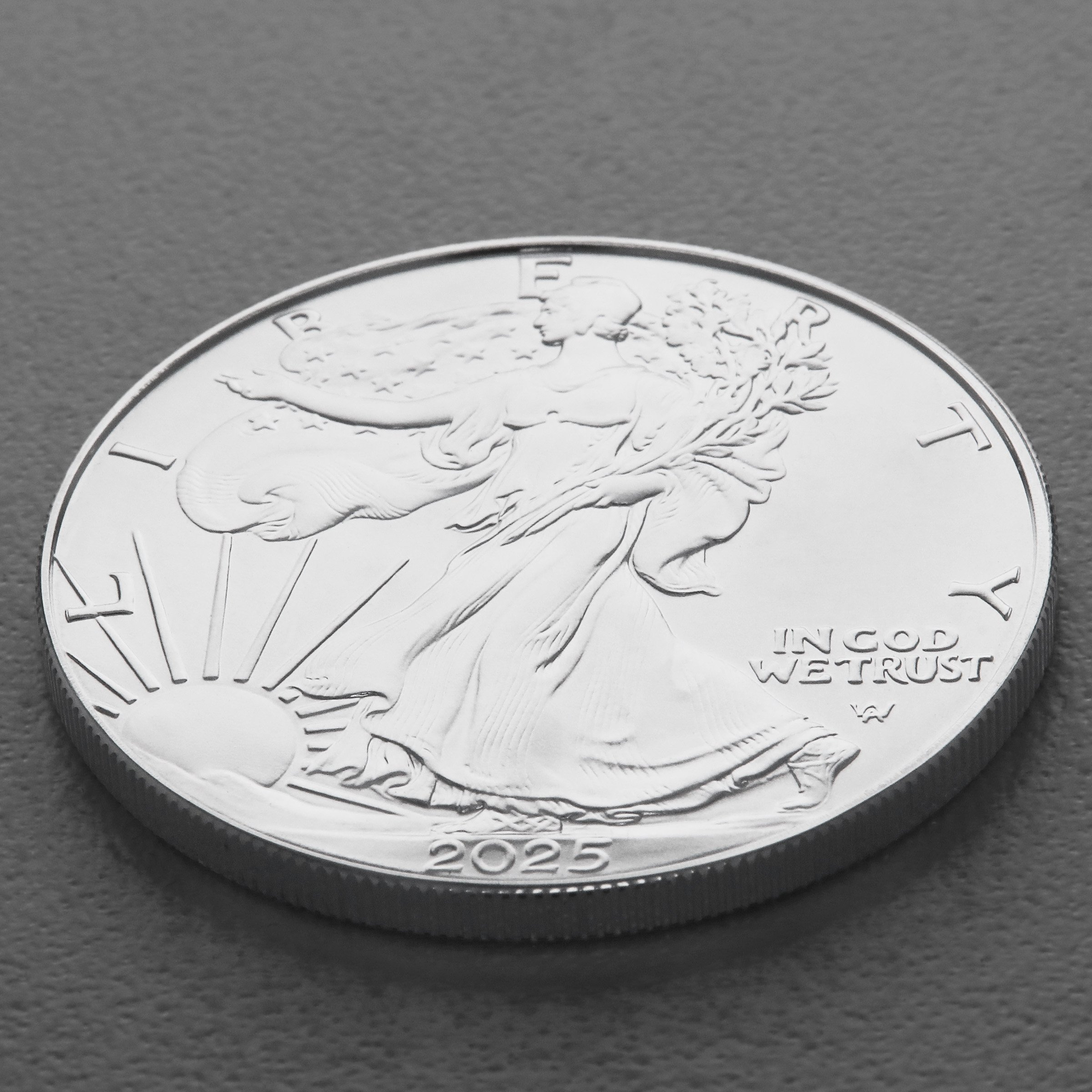 Silbermünze 1oz "American Eagle" aktueller Jahrgang diff. (USA) - Detailansicht 3