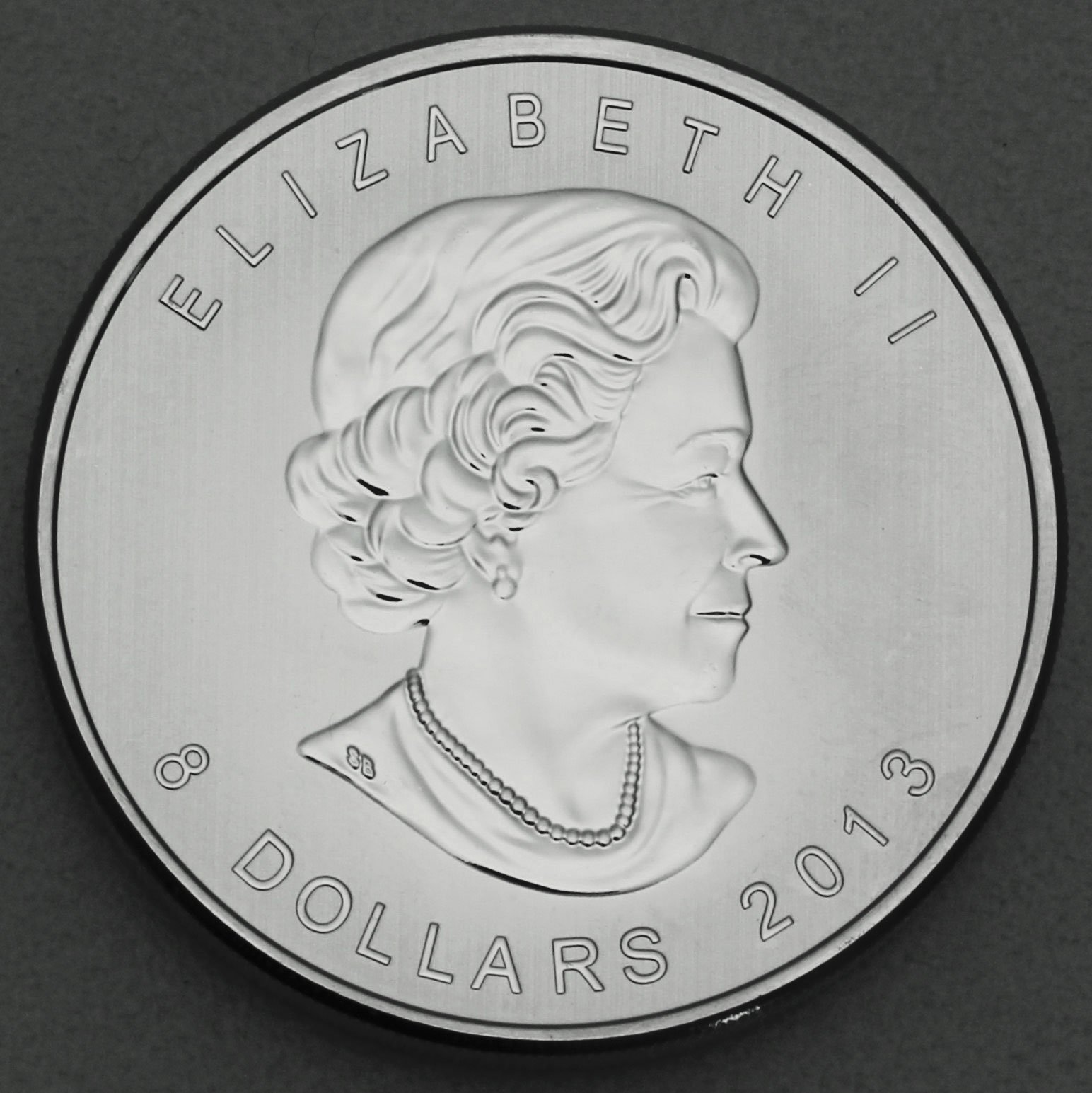 Silbermünze 1,5oz "Canadian Polarbear" 2013 (Kanada) - Detailansicht 1