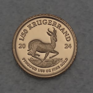 Goldmünze 1/50oz "Krügerrand" 2024 (Südafrika) - Hauptansicht