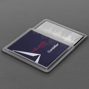 Silbertafel 16 x 1/4oz VALCAMBI "Skyline" CombiBar - Miniaturansicht 5
