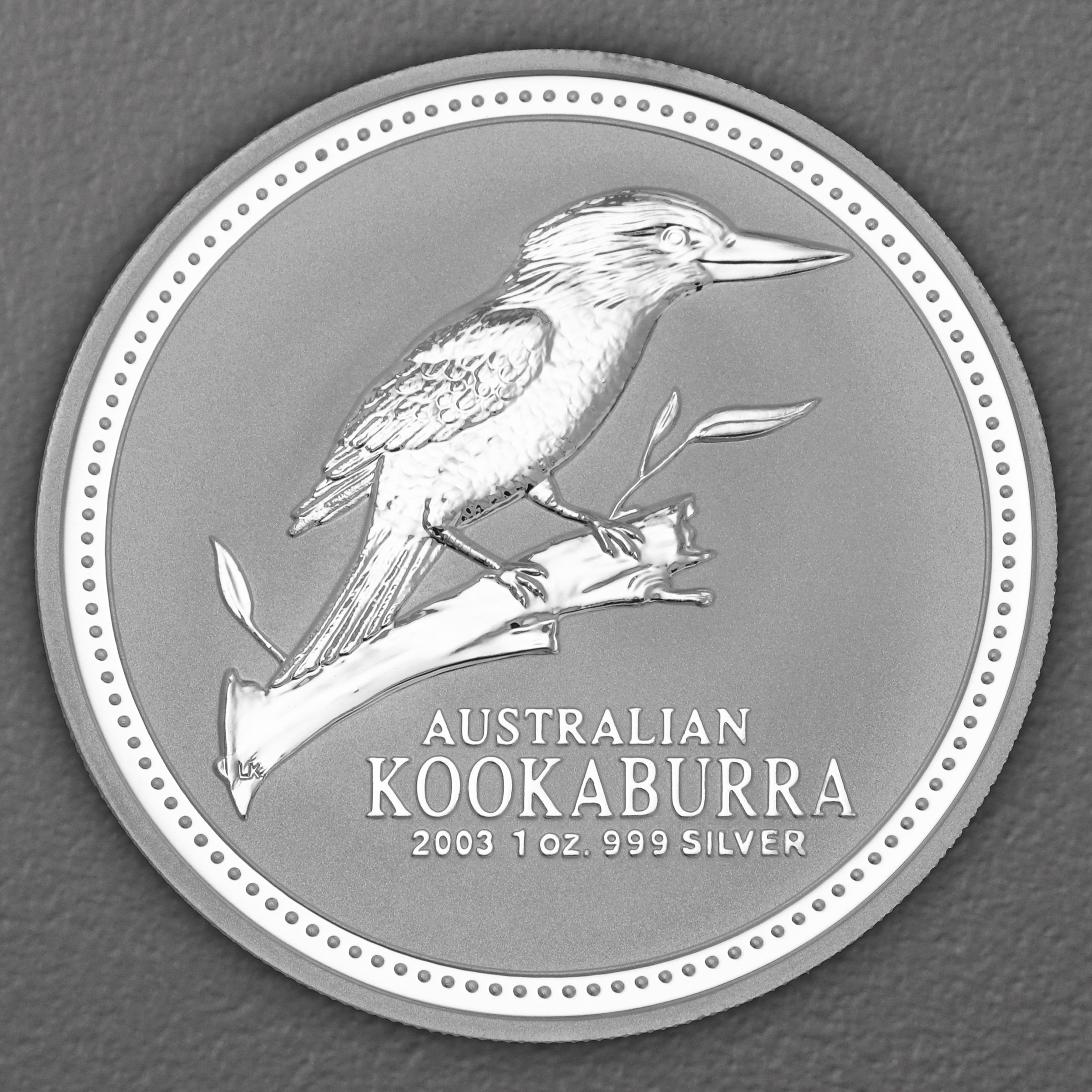 Silbermünze 1oz "Kookaburra" 2003 (Australien) - Hauptansicht
