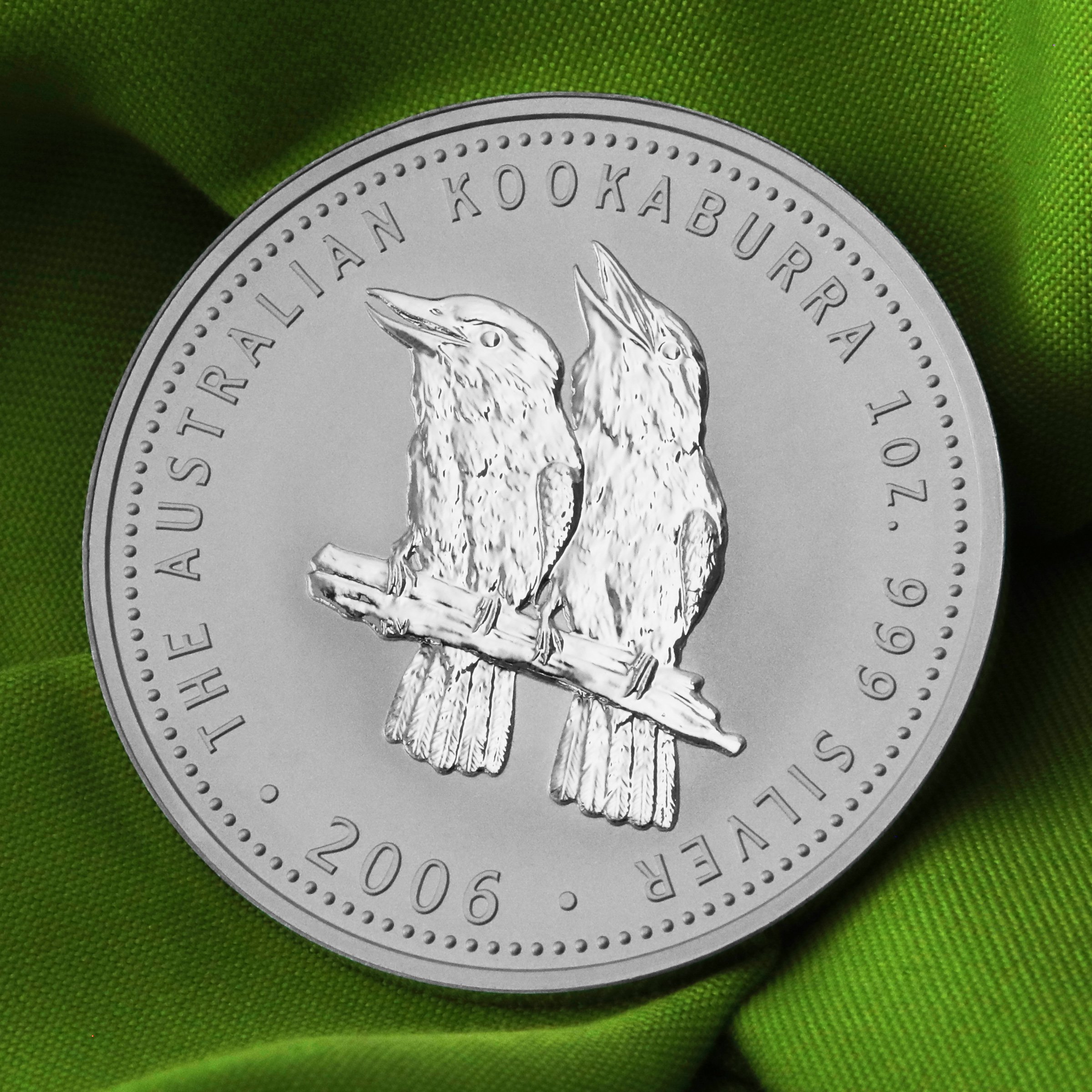 Silbermünze 1oz "Kookaburra" 2006 (Australien) - Detailansicht 4