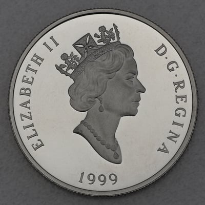 Platinmünze 1/4oz "Muskox" 1999 Wildlife Canada (Kanada) - Miniaturansicht 2