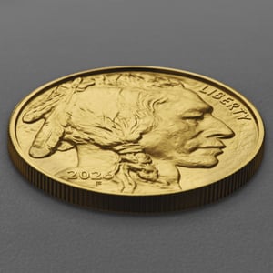 Goldmünze 1oz "American Buffalo" aktueller Jahrgang (USA) - Miniaturansicht 4