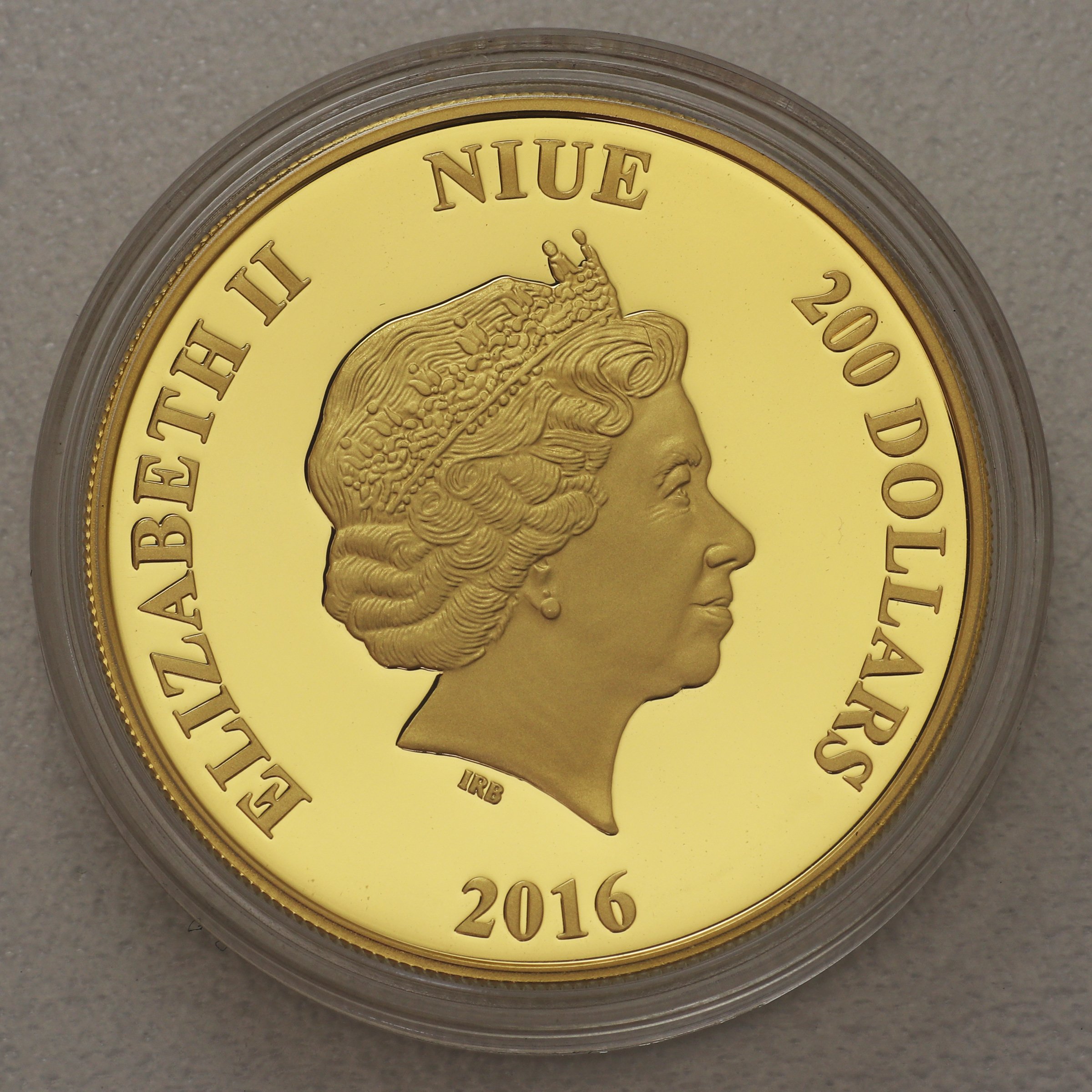 Goldmünze 1oz "Yoda" 2016 (PP) Star Wars™ (Niue) - Detailansicht 1