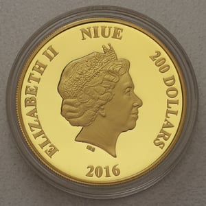 Goldmünze 1oz "Yoda" 2016 (PP) Star Wars™ (Niue) - Miniaturansicht 2