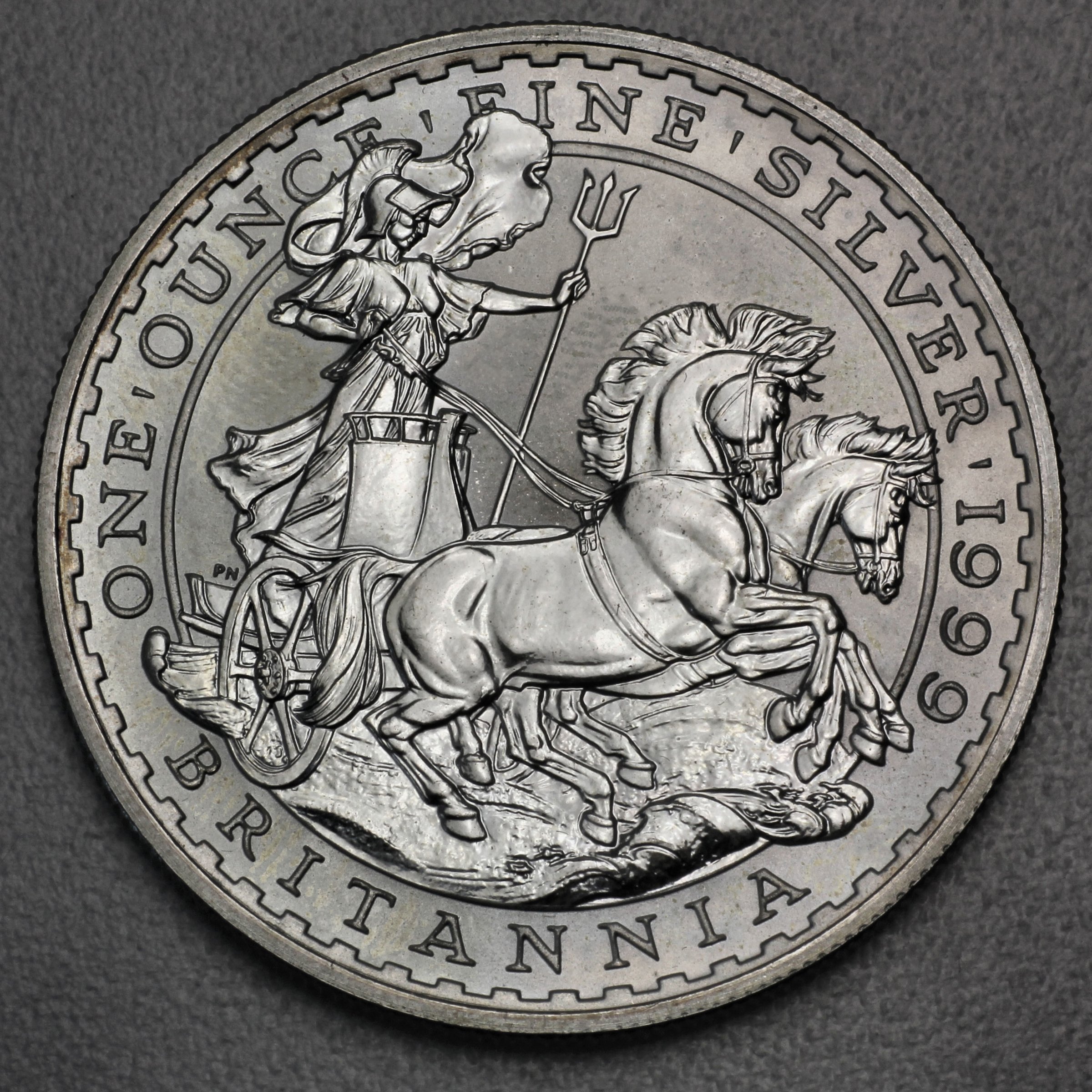Silbermünze 1oz "Britannia" 1999 (Großbritannien) - Hauptansicht