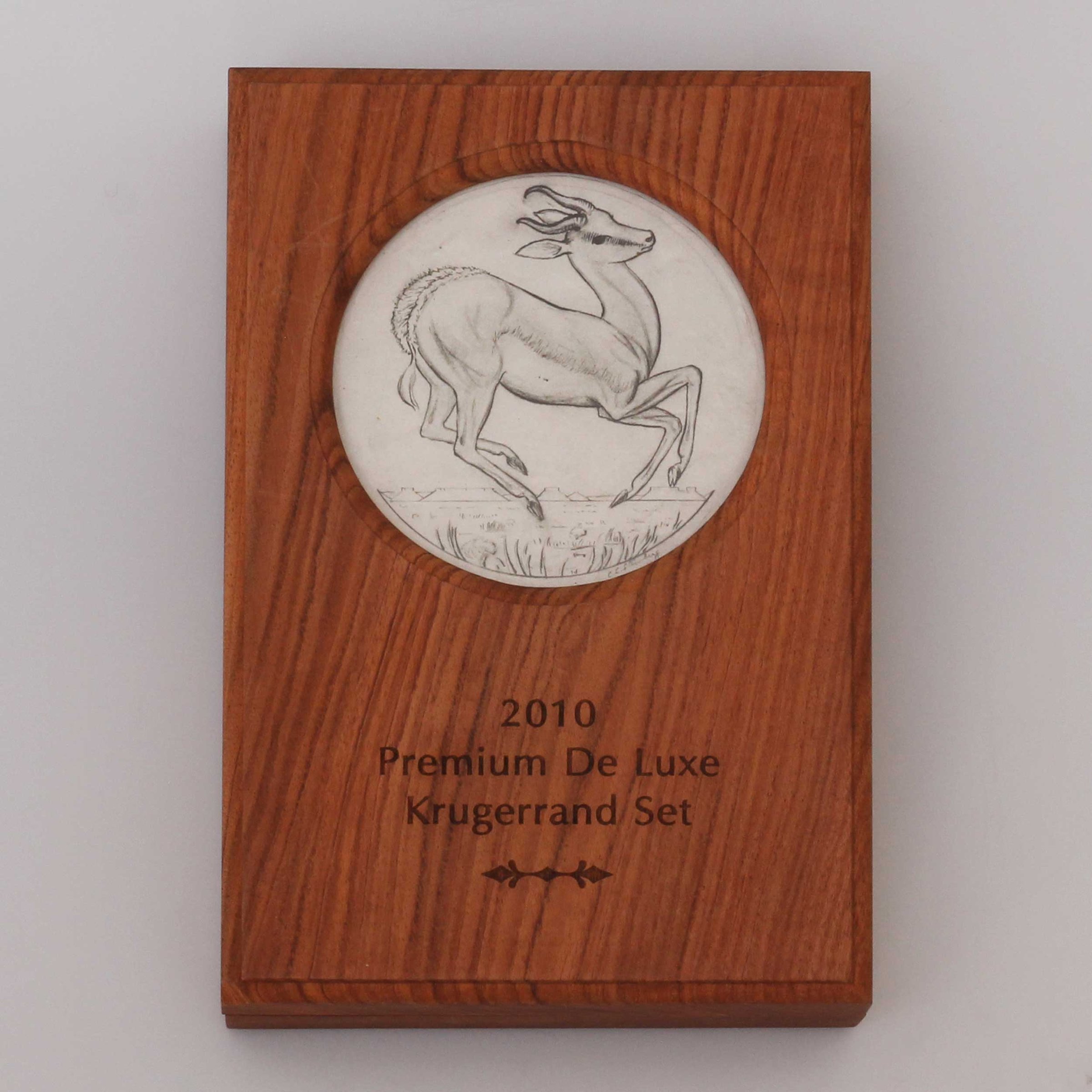 Goldmünzen 4 x "Krügerrand" 2010 (PP) Premium de Luxe Set – 5-teilig (Südafrika) - Detailansicht 5