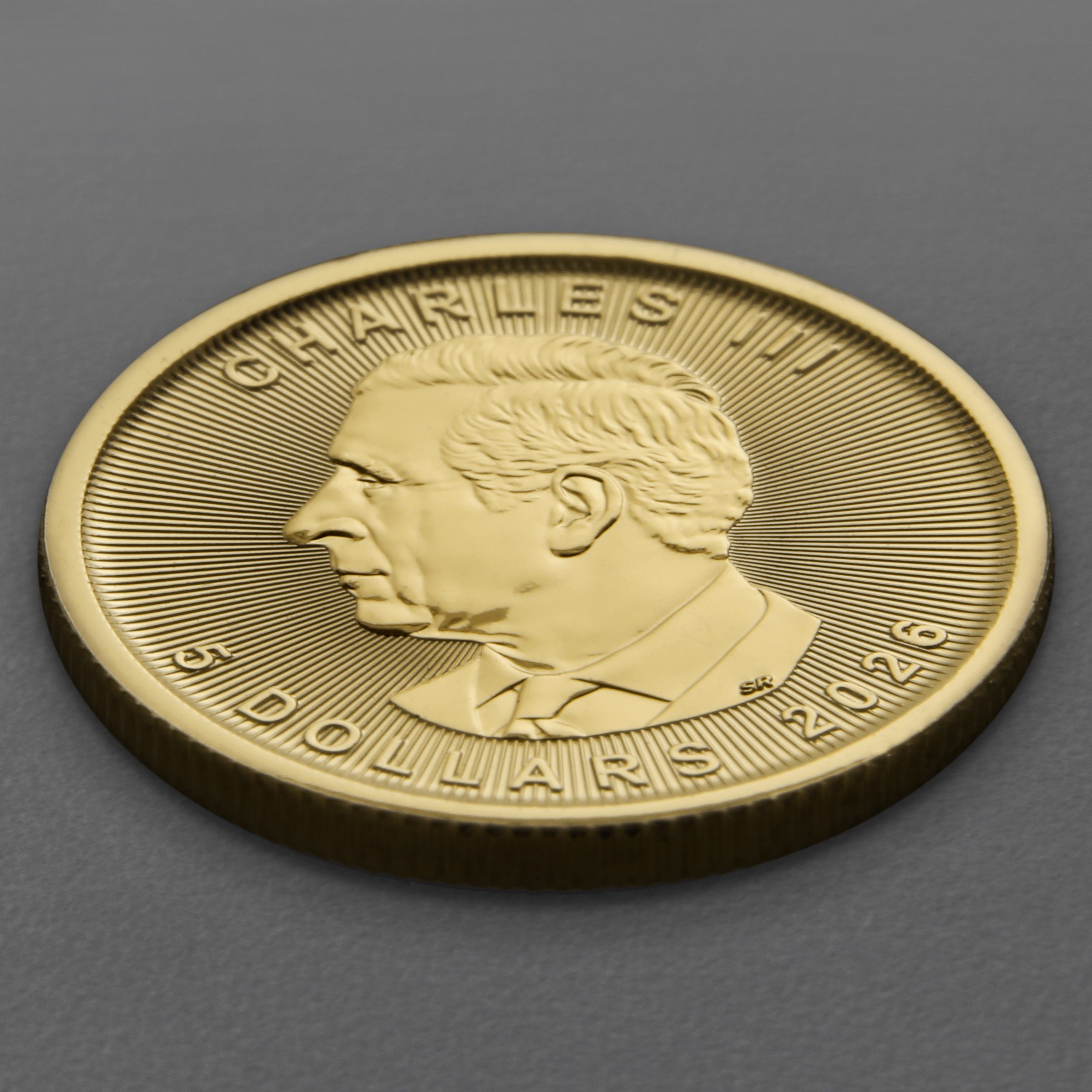 Goldmünze 1/10oz "Maple Leaf" aktueller Jahrgang (Kanada) - Detailansicht 3
