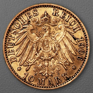Goldmünze 10 Mark "Wilhelm II." 1906-A J.251 (Preußen) - Miniaturansicht 2