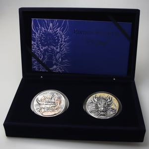 Silbermünze 2 x 5oz "Dragon Edition Signatur" 2024 Set – 2-teilig (Elfenbeinküste) - Miniaturansicht 2
