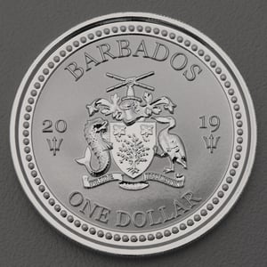 Silbermünze 1oz "Lionfish" 2019 Barbados Fish (Barbados) - Miniaturansicht 2