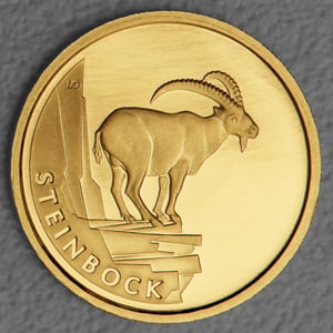 Goldmünze 20 Euro "Steinbock" 2023 Rückkehr der Wildtiere (Deutschland) - Hauptansicht