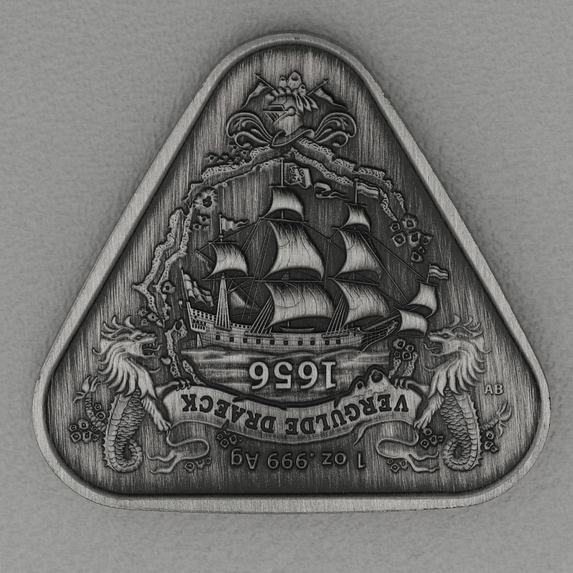 Silbermünze 1oz "Vergulde Draeck" 2020 (AF) Shipwrecks (Australien) - Detailansicht 1
