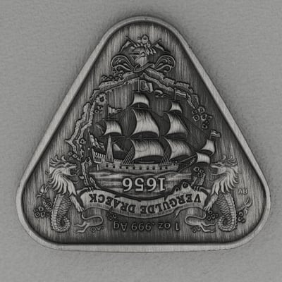 Silbermünze 1oz "Vergulde Draeck" 2020 (AF) Shipwrecks (Australien) - Miniaturansicht 2
