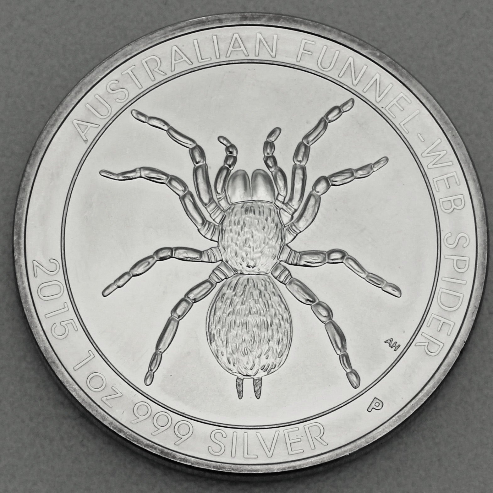 Silbermünze 1oz "Funnel-Web Spider" 2015 (Australien) - Hauptansicht