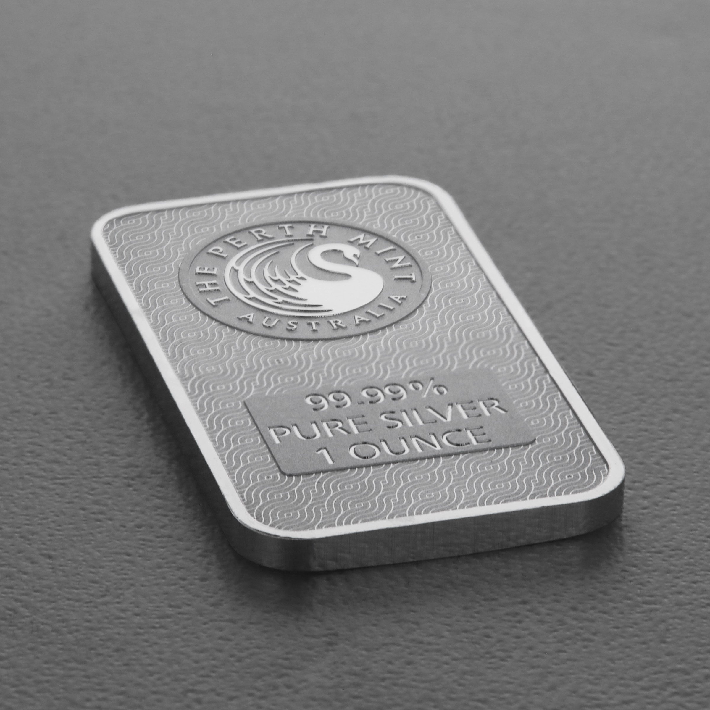 Silberbarren 1oz Perth Mint "Schlange" - Detailansicht 3
