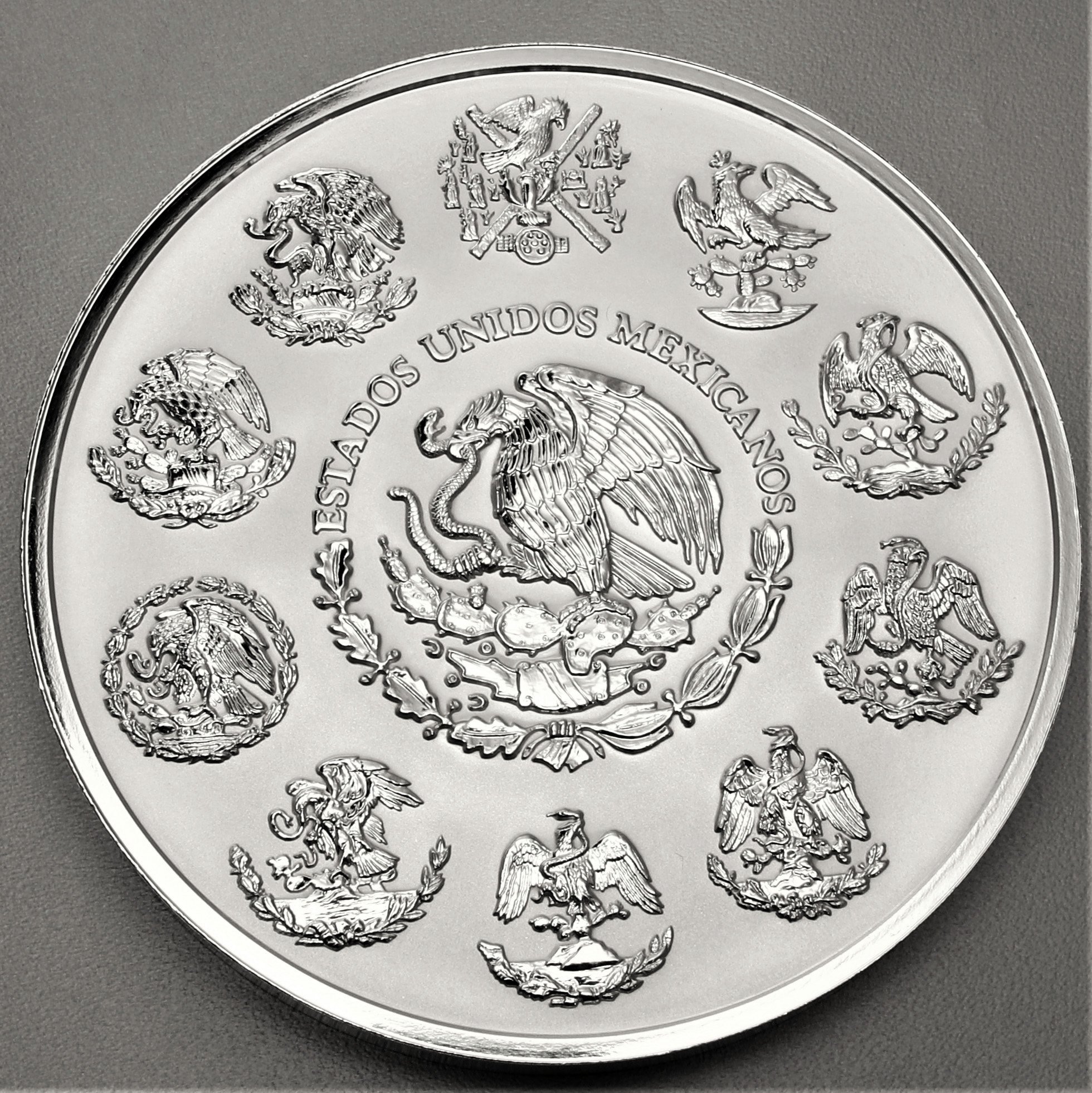 Silbermünze 1kg "Aztekenkalender" 2016 (PL) (Mexiko) - Detailansicht 1