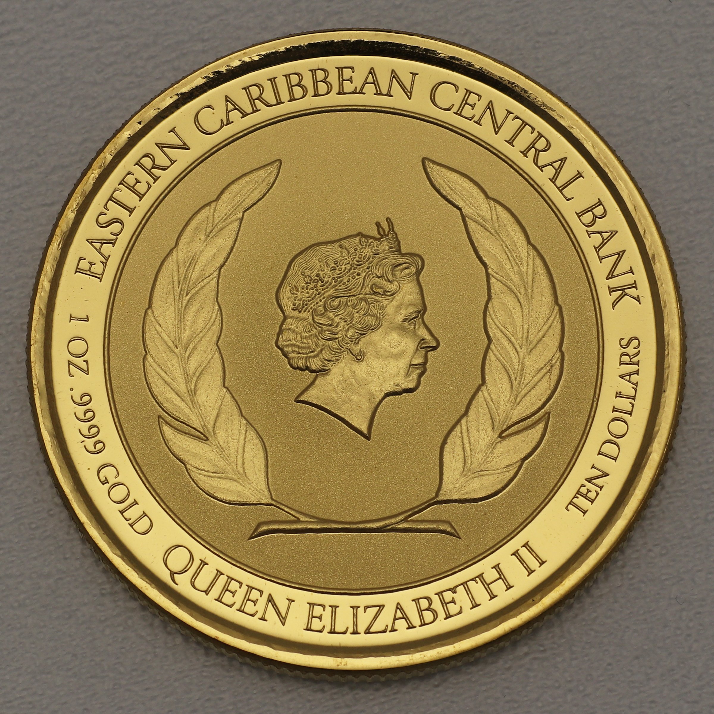 Goldmünze 1oz "Nutmeg Tree" 2022 Eastern Caribbean 8 (Grenada) - Detailansicht 1