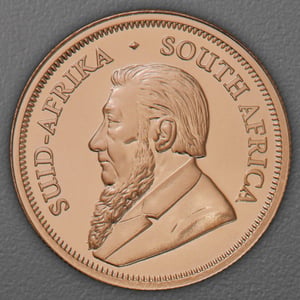 Goldmünze 1/4oz "Krügerrand" aktueller Jahrgang (Südafrika) - Miniaturansicht 2
