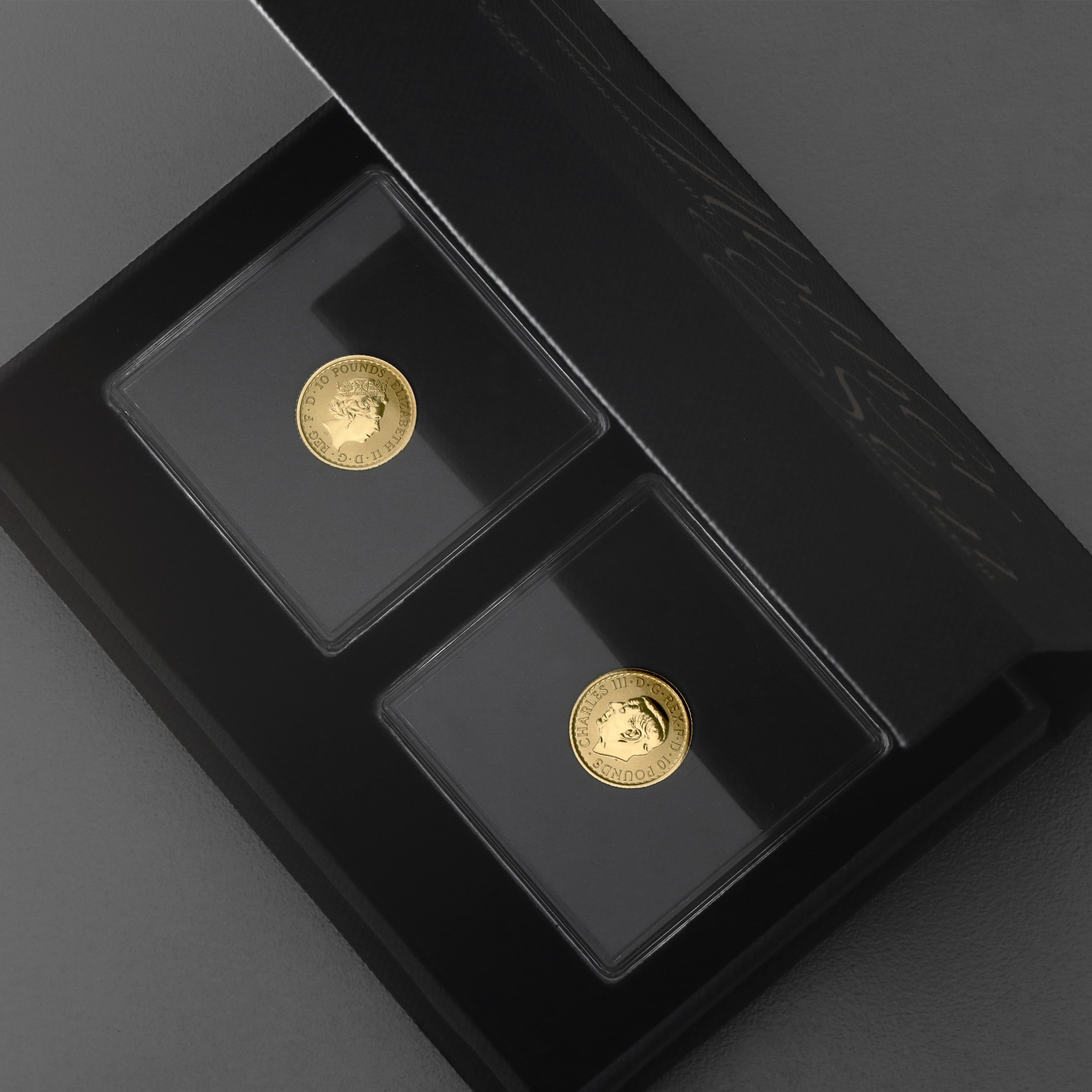 Goldmünzen 2 x 1/10oz "Britannia" 2023 Set – Mother & Son (Großbritannien) - Detailansicht 2