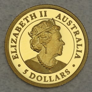 Goldmünze 1/20oz "Känguru" 2019 (Australien) - Miniaturansicht 2