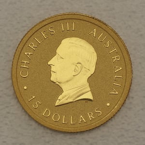 Goldmünze 1/10oz "Kookaburra" 2024 (Australien) - Miniaturansicht 2