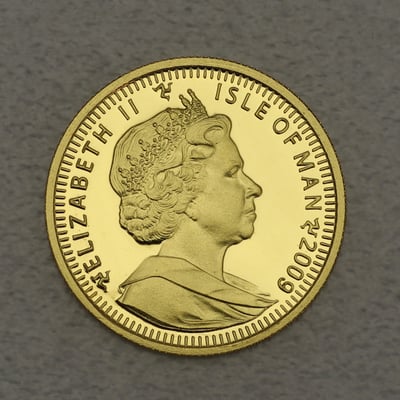 Goldmünze 1/10oz "Chinchilla Cat" 2009 Cats (Isle of Man) - Miniaturansicht 2
