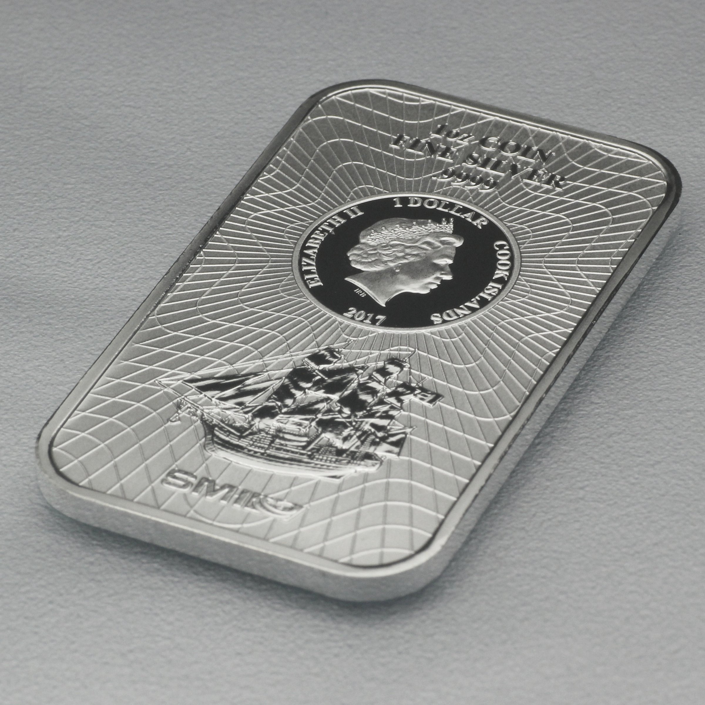 Münzbarren 1oz "Generation I" (Cook Islands) - Detailansicht 1