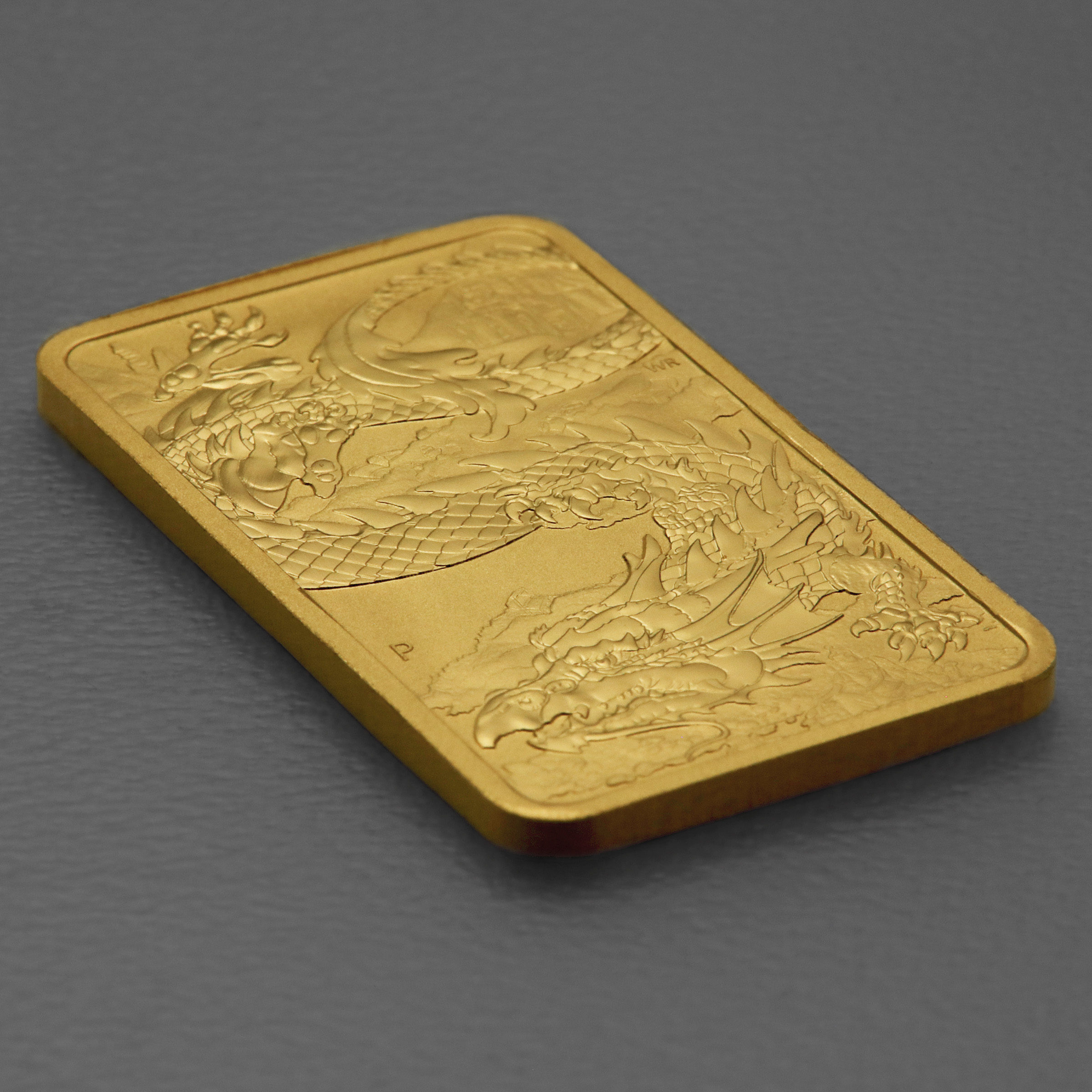 Gold Münzbarren 1oz "Rectangular Dragon" 2023 (Australien) - Detailansicht 2