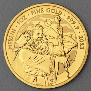 Goldmünze 1oz "Merlin" 2023 Myths and Legends (Großbritannien) - Hauptansicht