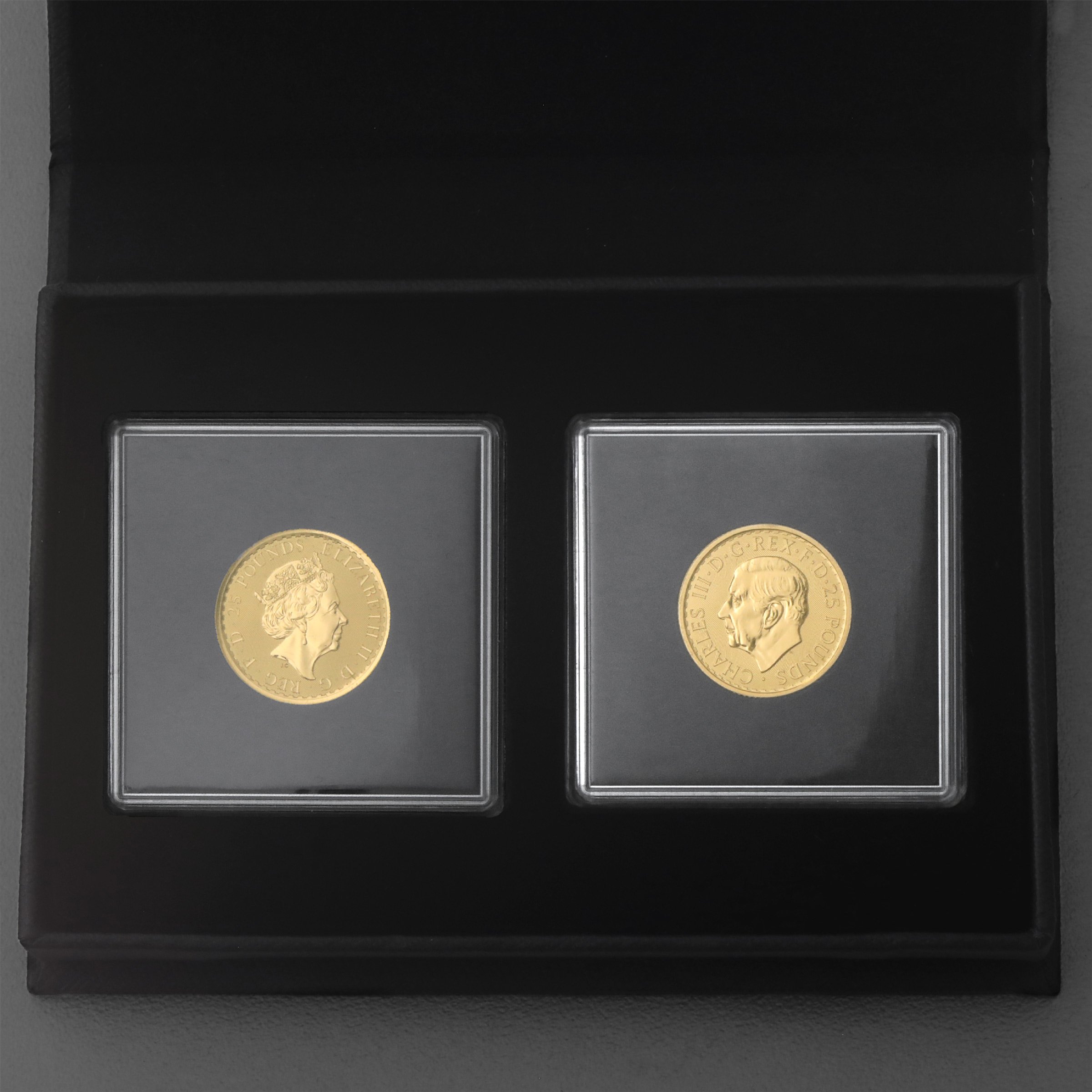 Goldmünzen 2 x 1/4oz "Britannia" 2023 Set – Mother & Son (Großbritannien) - Detailansicht 3