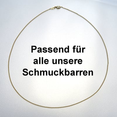 Goldkette 585er/42 cm "Anker-Form" (14 kt GG) - Miniaturansicht 2