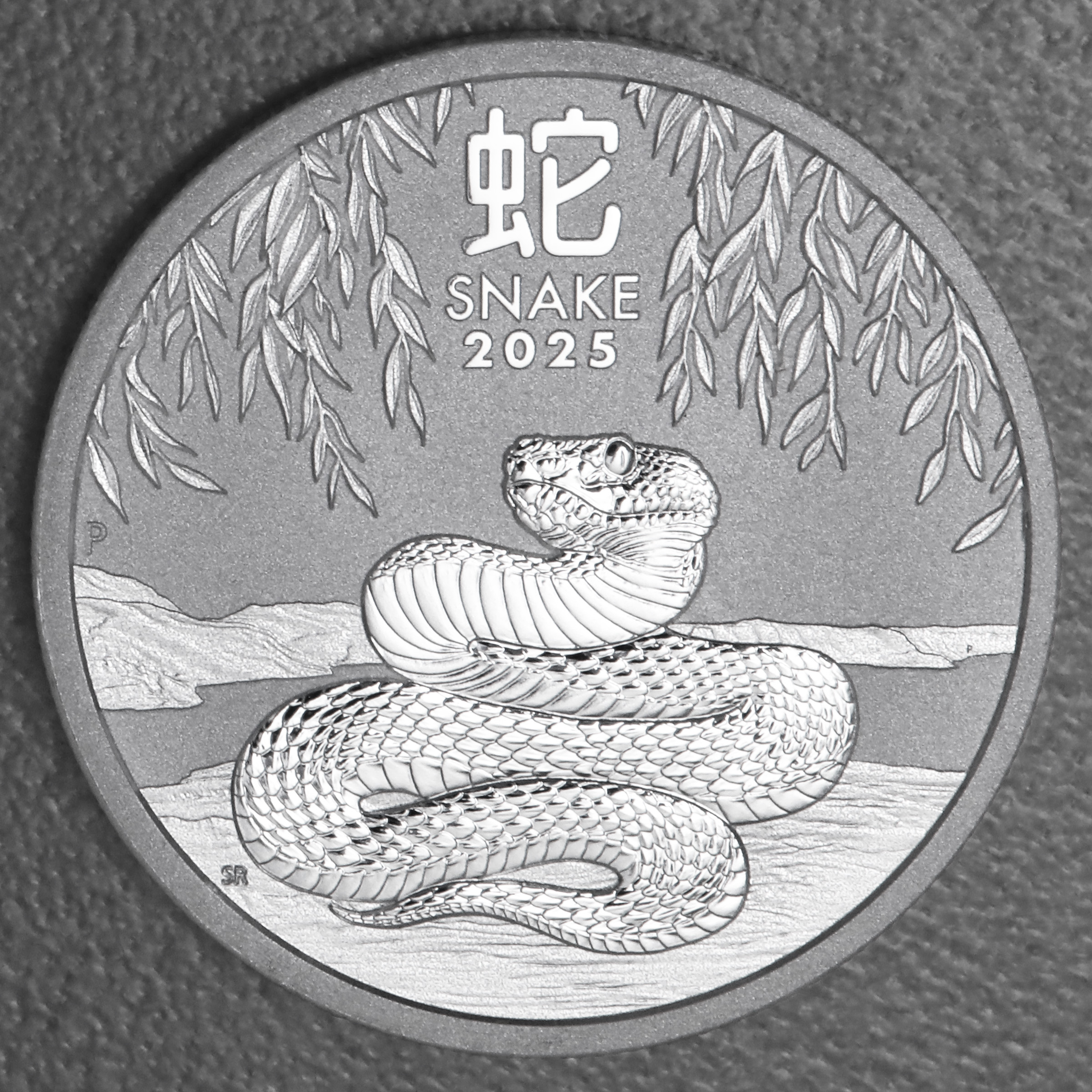 Silbermünze 1/2oz "Schlange" 2025 Lunar III – Year of the Snake 19% (Australien) - Hauptansicht