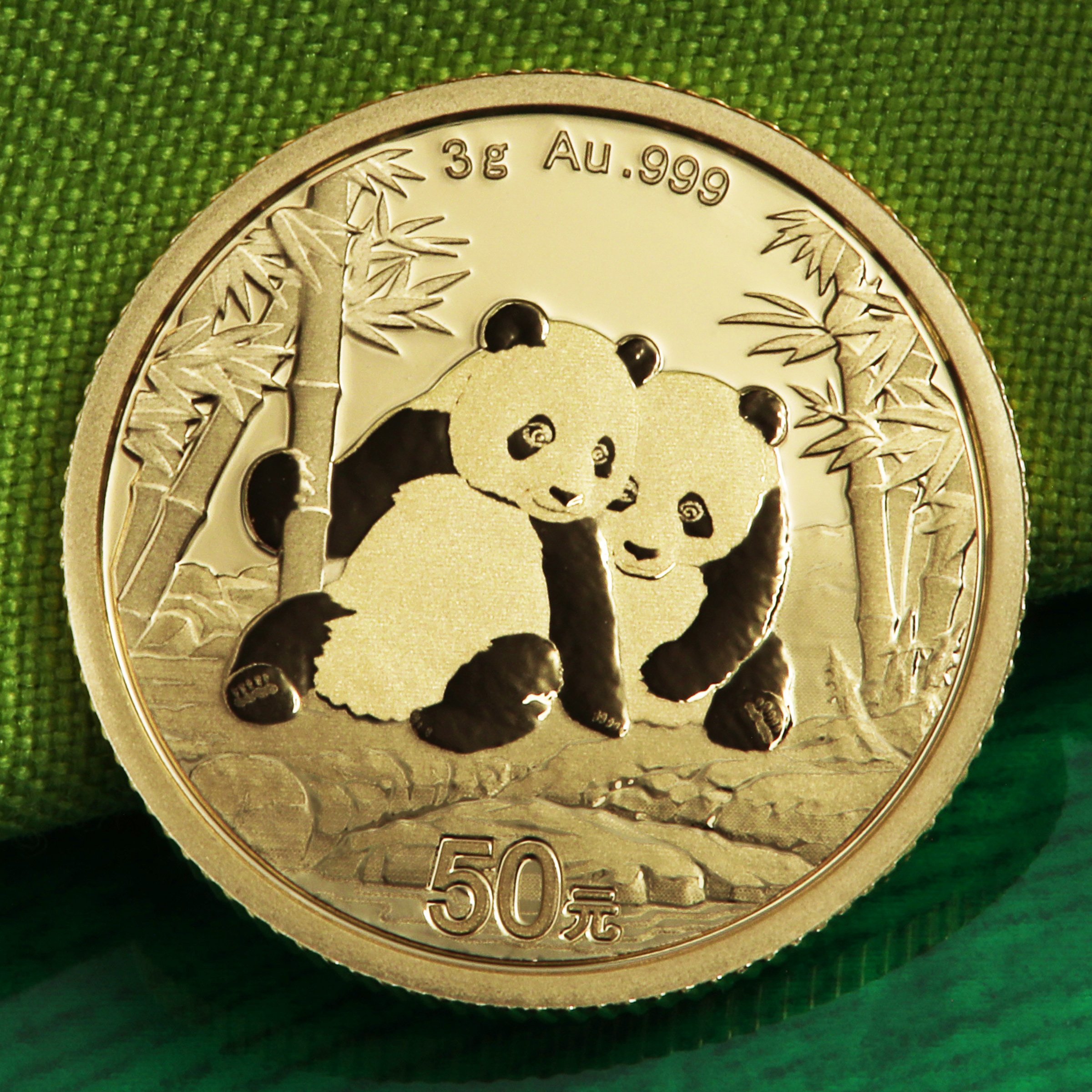 Goldmünze 3g "Panda" 2026 (China) - Detailansicht 4