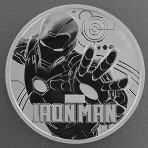 Silbermünze 1oz "Iron Man" 2018 Marvel (Tuvalu) - Hauptansicht