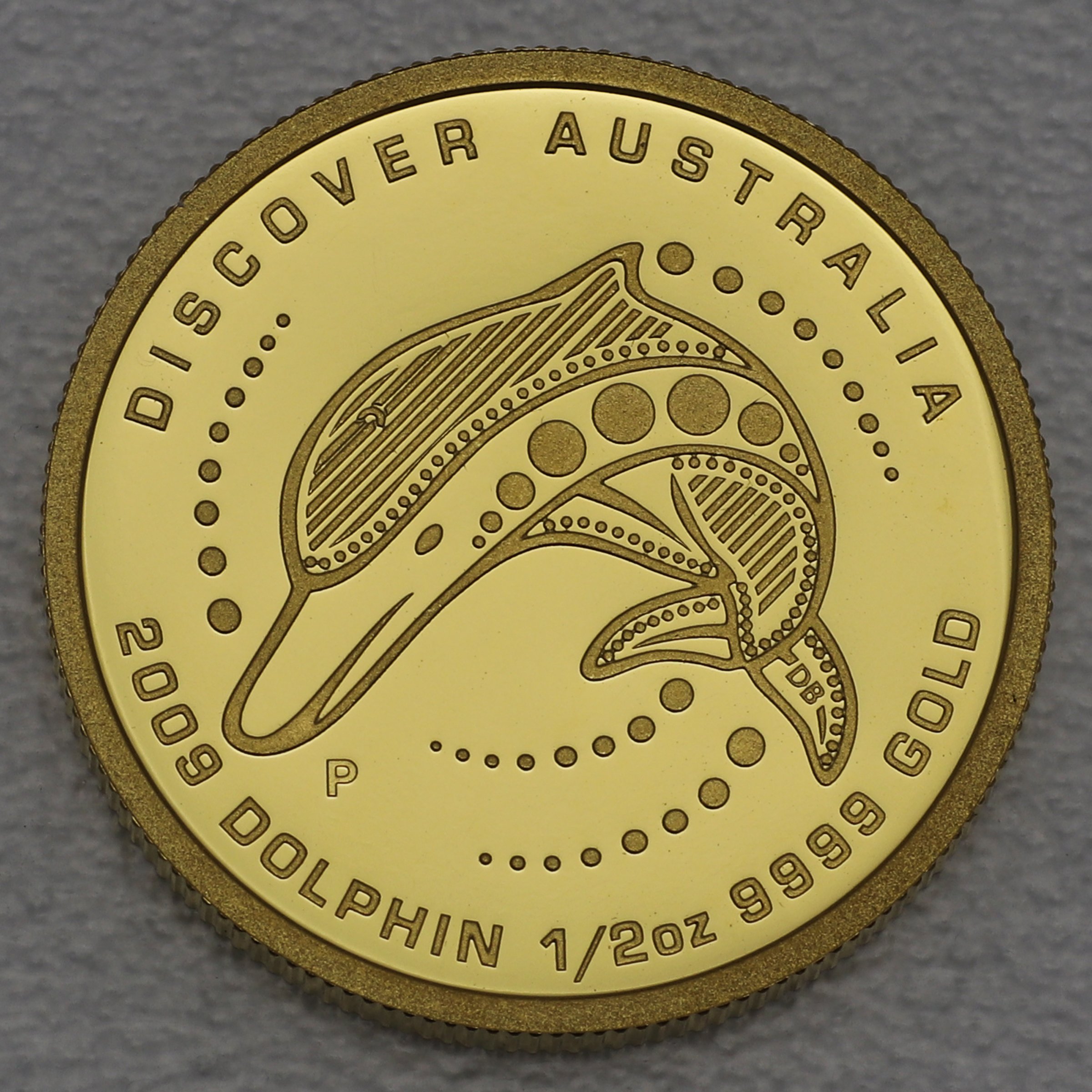 Goldmünze 1/2oz "Dolphin" 2009 Discover Australia (Australien) - Hauptansicht