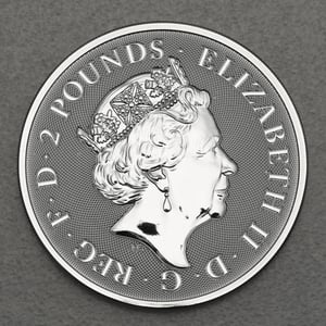 Silbermünze 1oz "Valiant" 2019 (Großbritannien) - Miniaturansicht 2