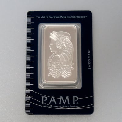 Silberbarren 50g "Fortuna" PAMP - Miniaturansicht 1