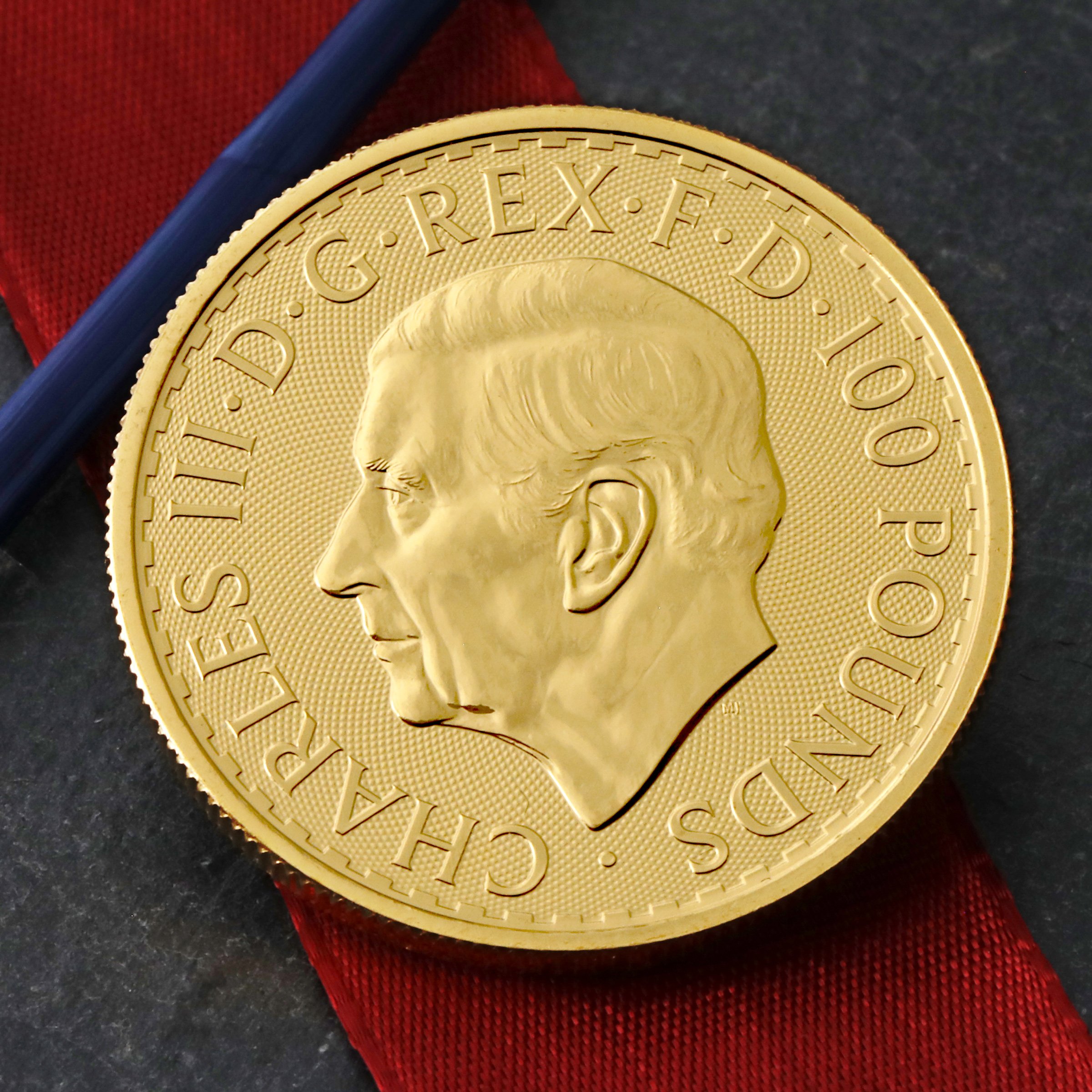 Goldmünze 1oz "Britannia" 2023 Charles III. (Großbritannien) - Detailansicht 4