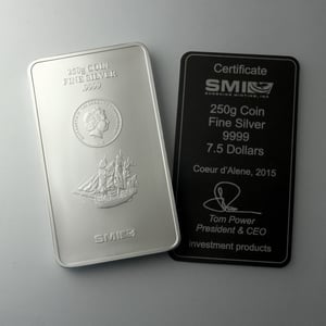 Münzbarren 250g "SMI / Cook Islands" - Miniaturansicht 3