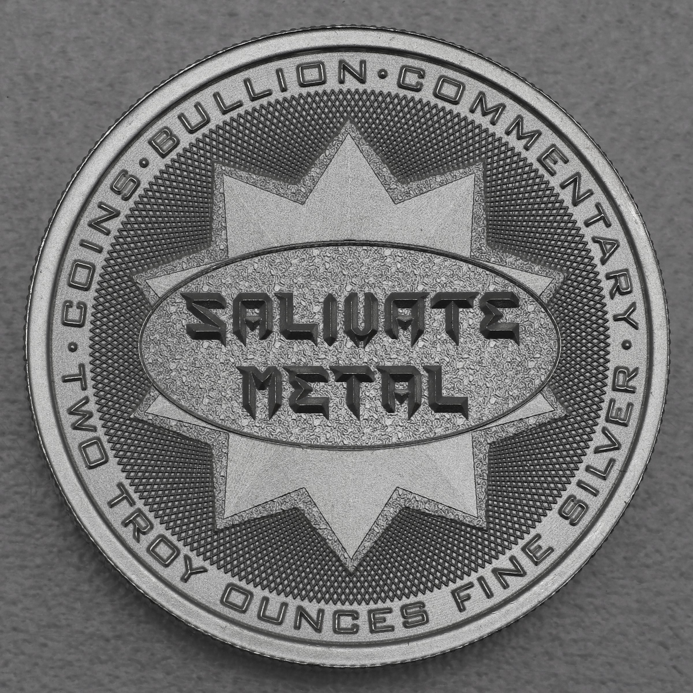 Silbermedaille 2oz "Salivate Metal" (USA) - Hauptansicht