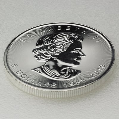 Silbermünze 1oz "Maple Leaf" 2018 30 Jubiläum (Kanada) - Miniaturansicht 4