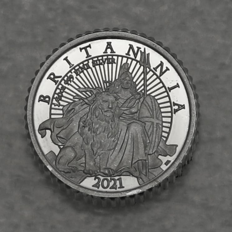 Silbermünzen "Britannia" 2021 (PP) Set – 6-teilig (Großbritannien) - Detailansicht 9