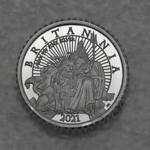 Silbermünzen "Britannia" 2021 (PP) Set – 6-teilig (Großbritannien) - Miniaturansicht 10