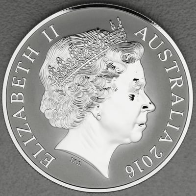 Silbermünze 1oz "Känguru" 2016 Royal Australian Mint (Australien) - Miniaturansicht 2