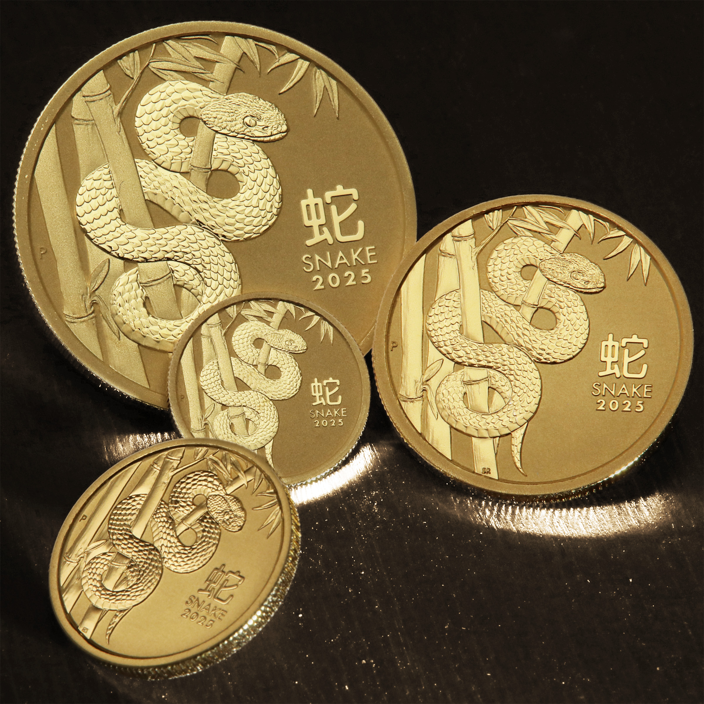 Goldmünze 1/10oz "Schlange" 2025 Lunar III – Year of the Snake (Australien) - Detailansicht 4