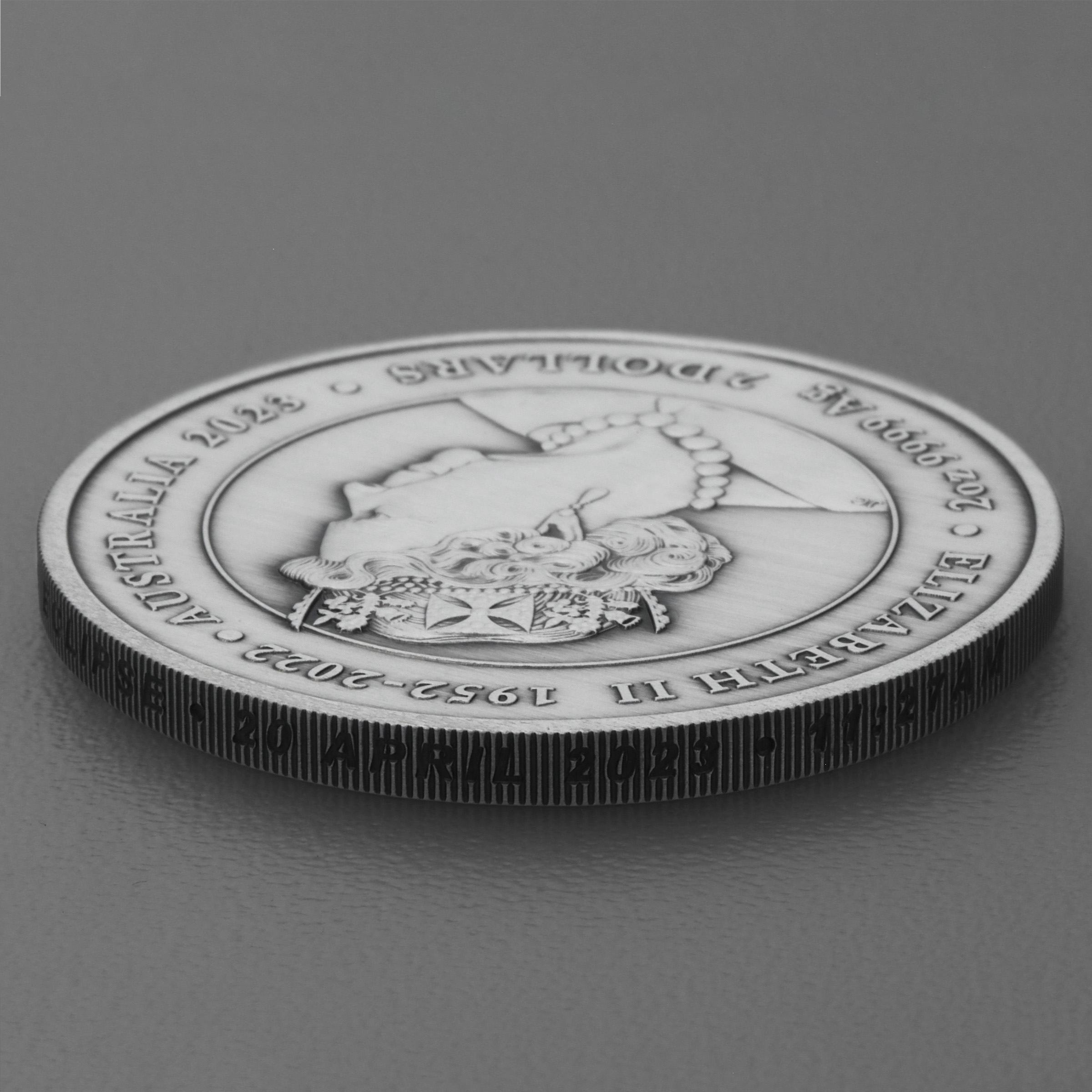 Silbermünze 2oz "Ningaloo Eclipse" 2023 (AF/koloriert) (Australien) - Detailansicht 5